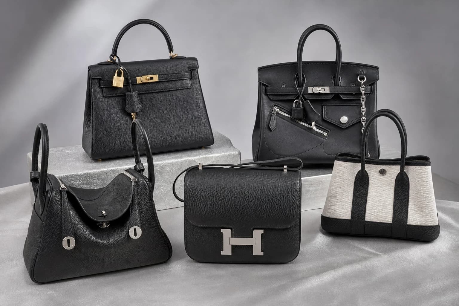 Сумки Hermès: Kelly, Birkin, Lindy, Constance и Garden Party